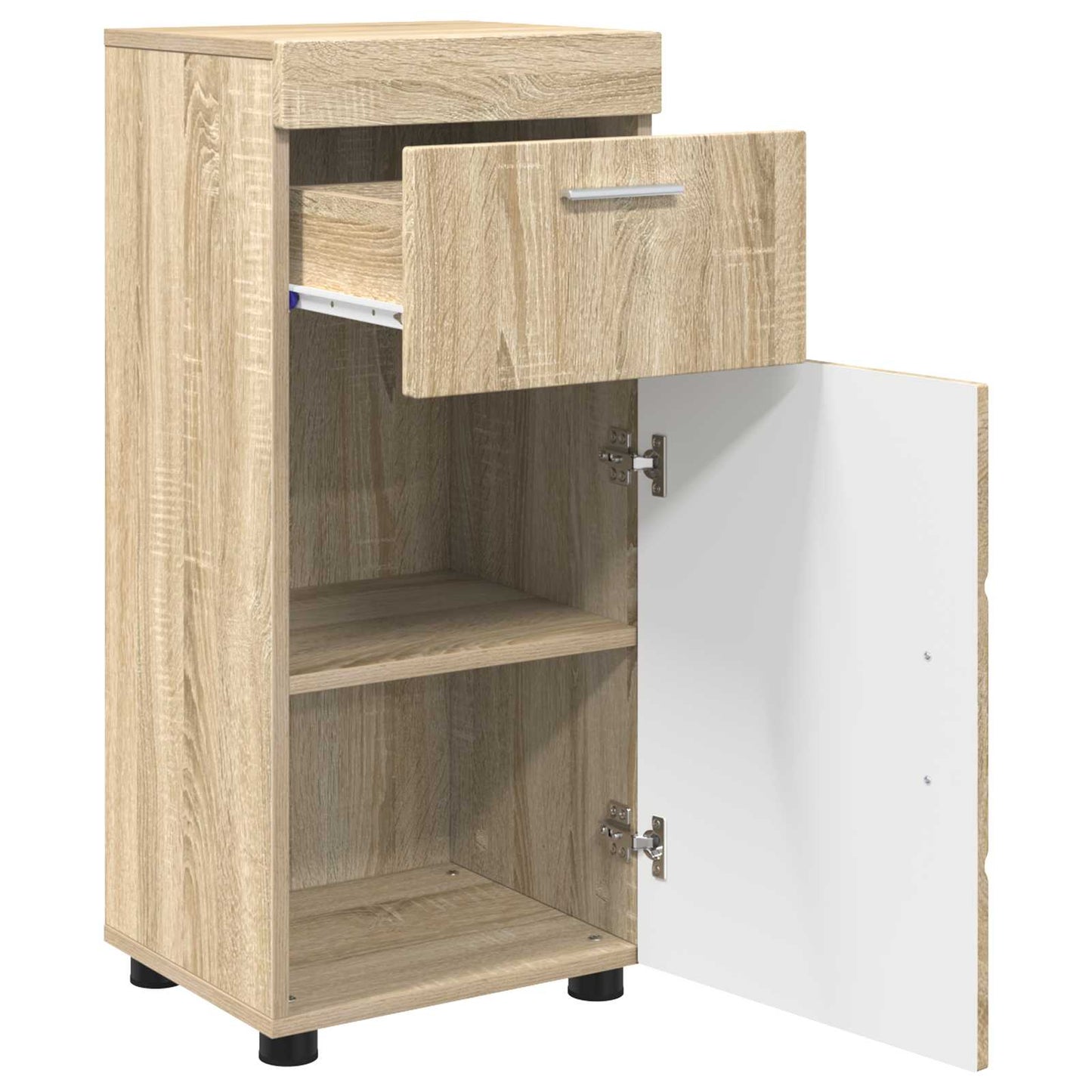 vidaXL Bathroom Cabinet Set TULUM Sonoma Oak 37 x 31.5 x 82 cm