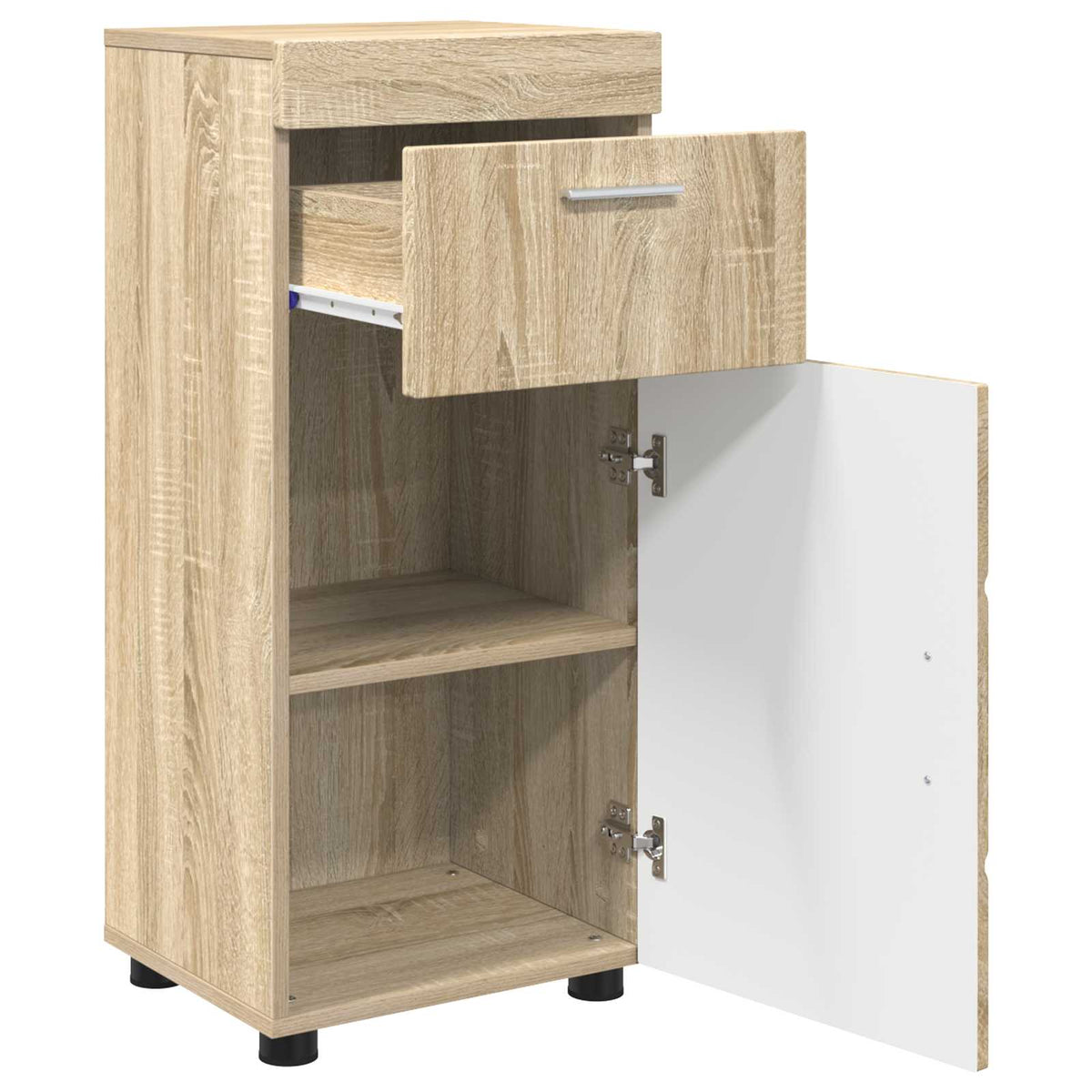 vidaXL Bathroom Cabinet Set TULUM Sonoma Oak 37 x 31.5 x 82 cm