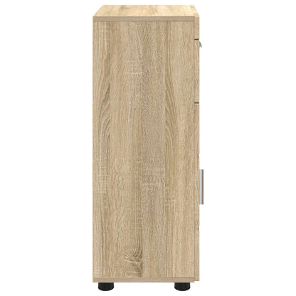 vidaXL Bathroom Cabinet Set TULUM Sonoma Oak 37 x 31.5 x 82 cm