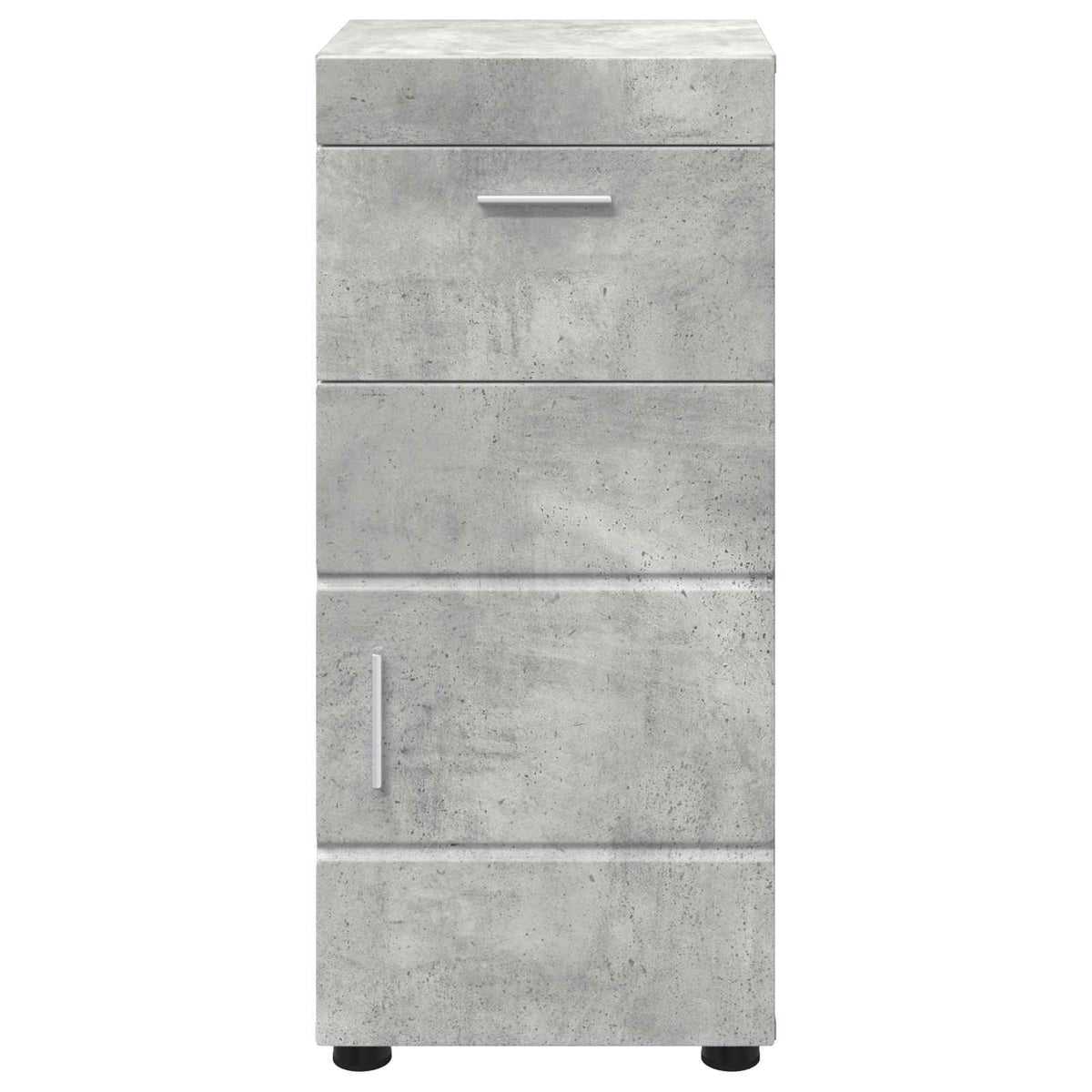 vidaXL Bathroom Cabinet Set TULUM Concrete Grey 37 x 31.5 x 82 cm