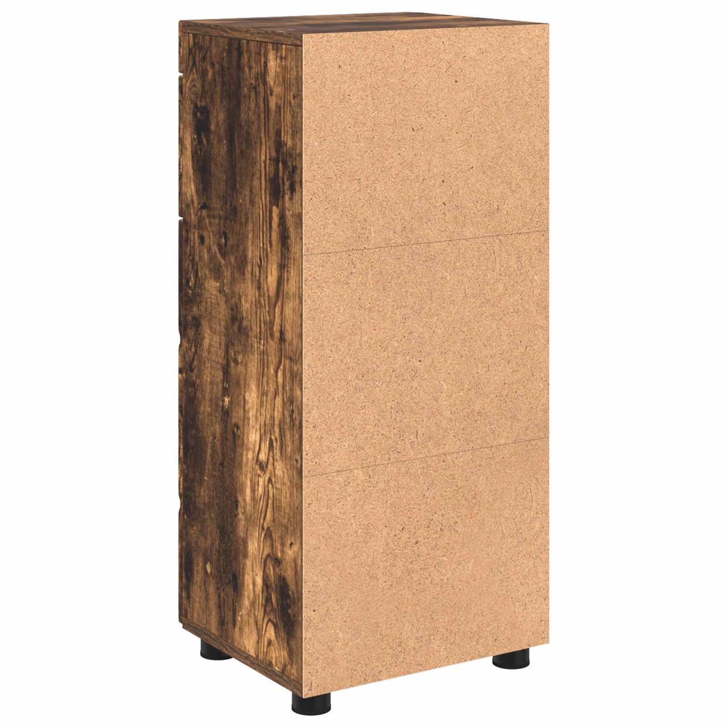 vidaXL Bathroom Cabinet Set TULUM Smoked Oak 37 x 31.5 x 82 cm