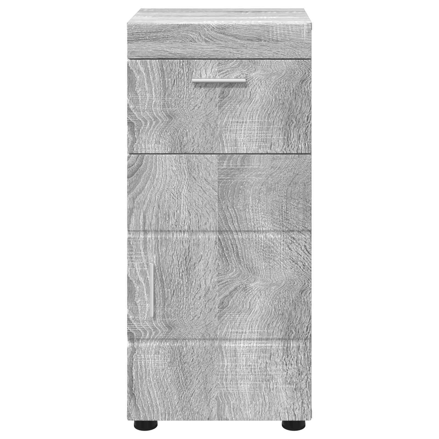 vidaXL Bathroom Cabinet Set TULUM Grey Sonoma 37 x 31.5 x 82 cm