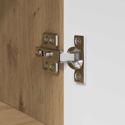 vidaXL Bathroom Cabinet Set TULUM Artisan Oak 37 x 31.5 x 82 cm