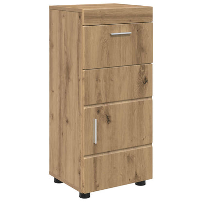 vidaXL Bathroom Cabinet Set TULUM Artisan Oak 37 x 31.5 x 82 cm