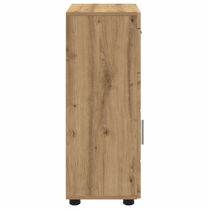 vidaXL Bathroom Cabinet Set TULUM Artisan Oak 37 x 31.5 x 82 cm
