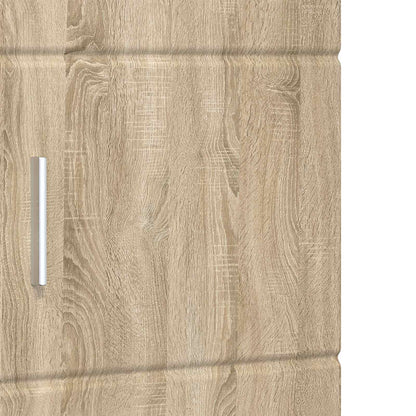 vidaXL Bathroom Cabinet Set TULUM Sonoma Oak 37 x 31.5 x 203 cm