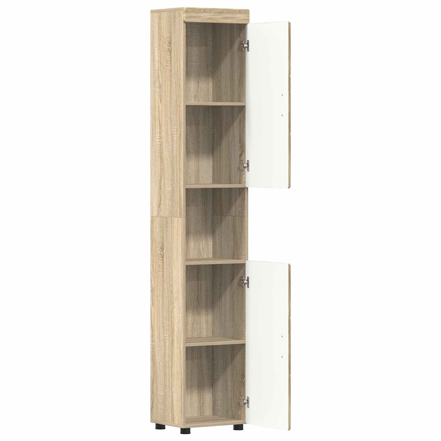 vidaXL Bathroom Cabinet Set TULUM Sonoma Oak 37 x 31.5 x 203 cm