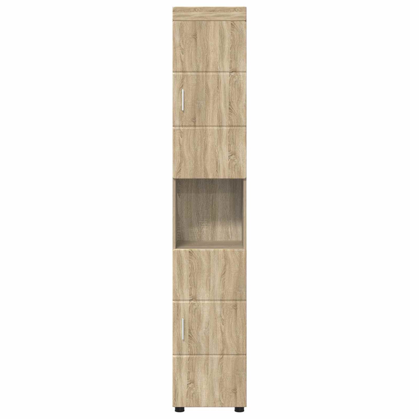 vidaXL Bathroom Cabinet Set TULUM Sonoma Oak 37 x 31.5 x 203 cm