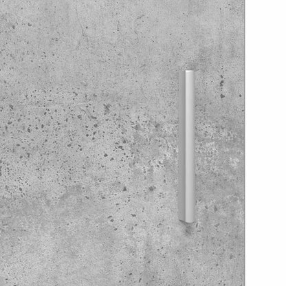 vidaXL Bathroom Cabinet Set TULUM Concrete Grey 37 x 31.5 x 203 cm