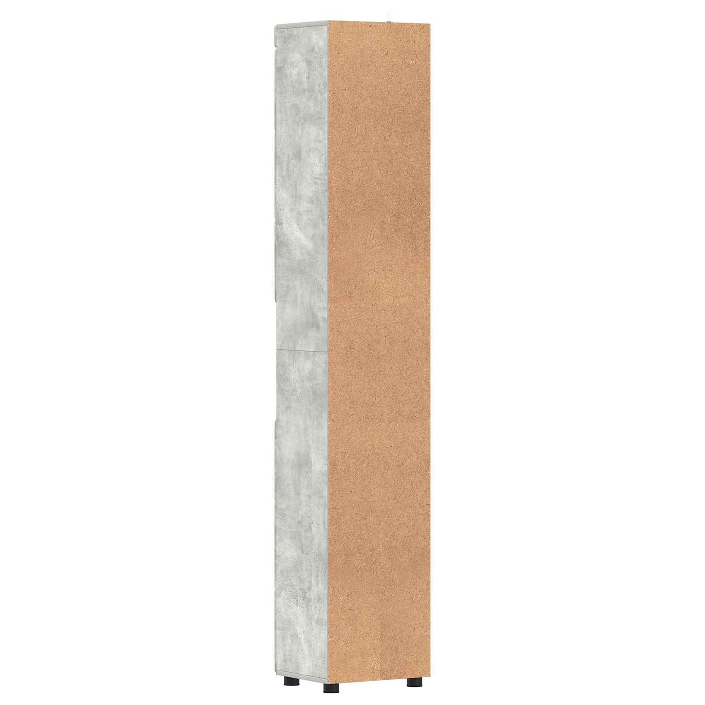 vidaXL Bathroom Cabinet Set TULUM Concrete Grey 37 x 31.5 x 203 cm