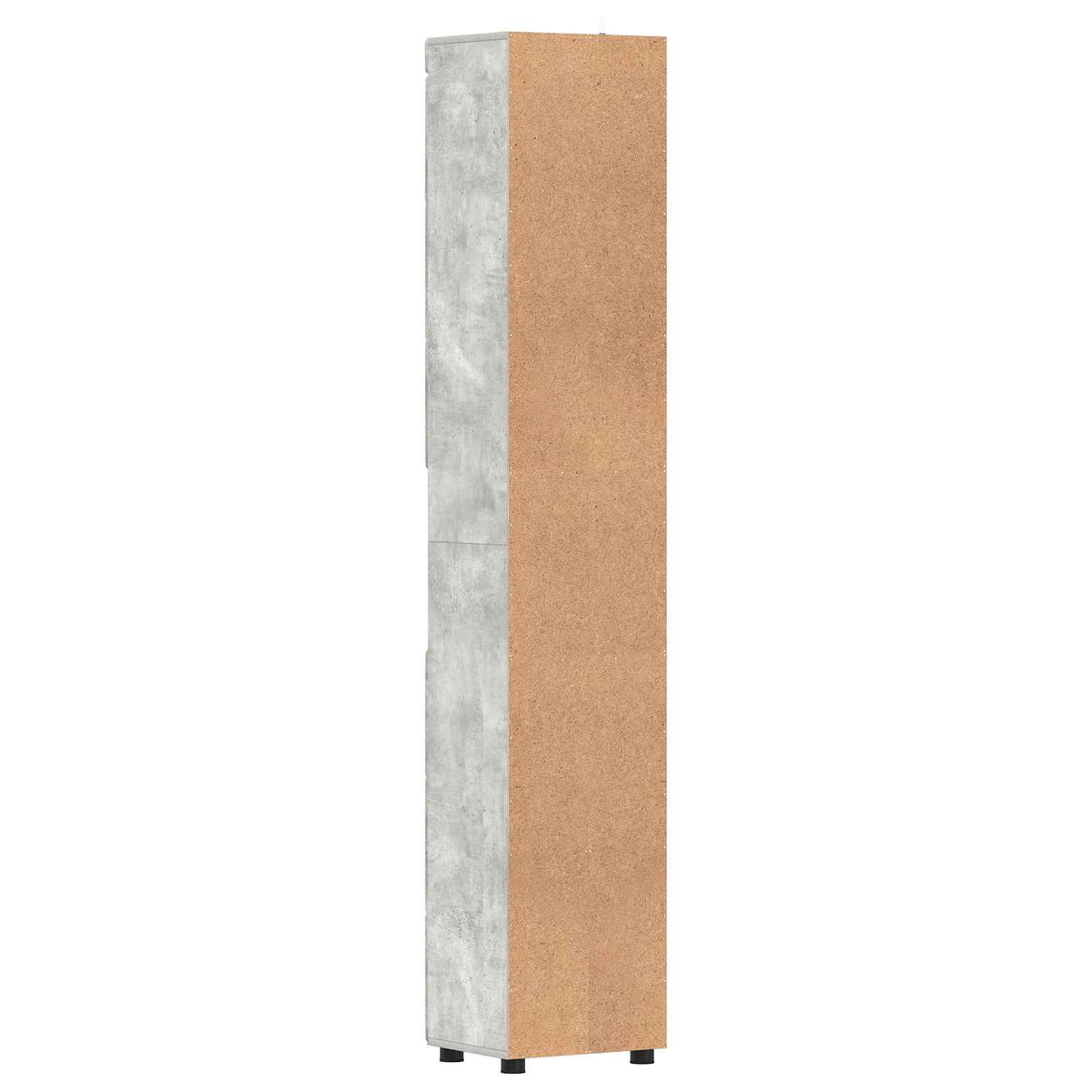 vidaXL Bathroom Cabinet Set TULUM Concrete Grey 37 x 31.5 x 203 cm