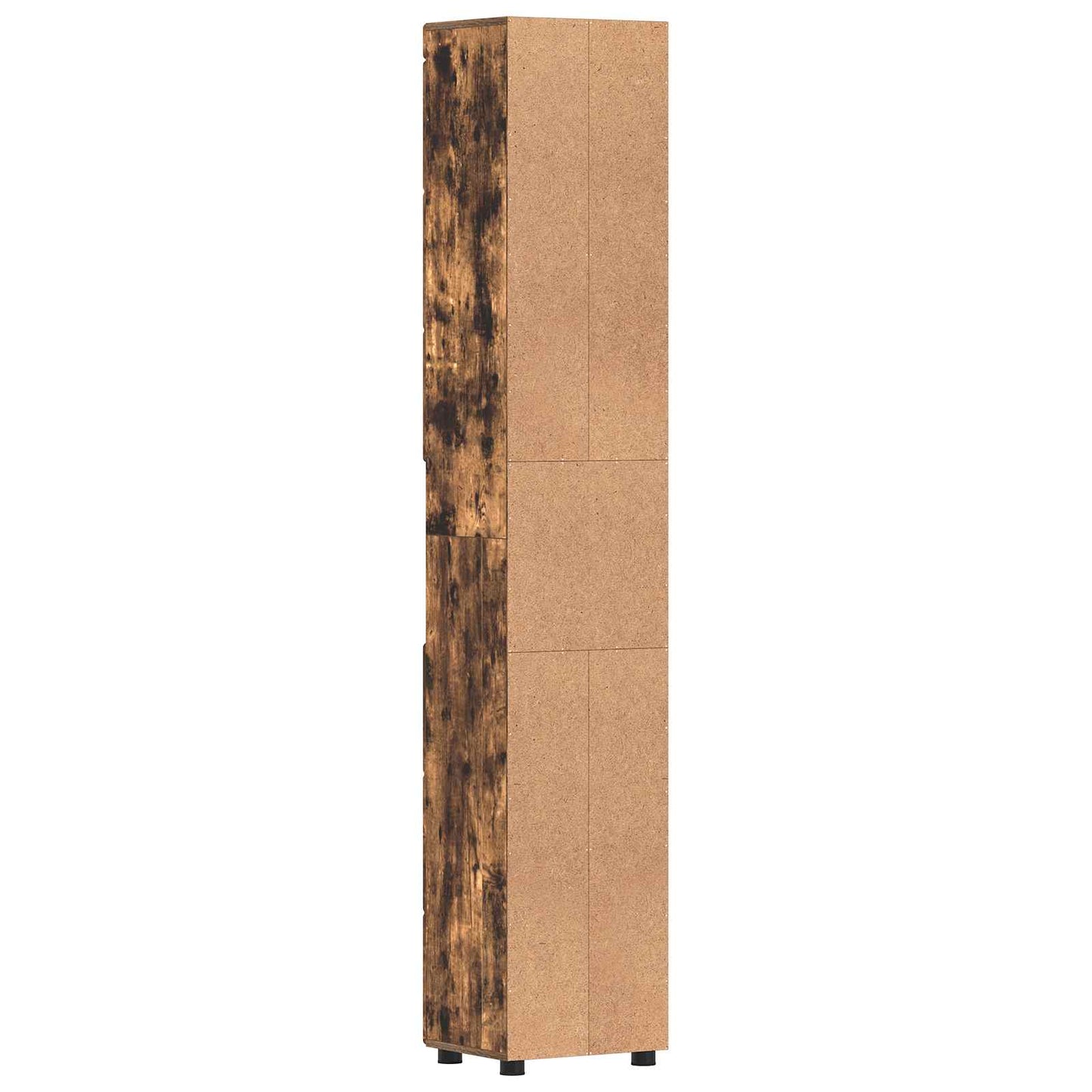 vidaXL Bathroom Cabinet Set TULUM Smoked Oak 37 x 31.5 x 203 cm