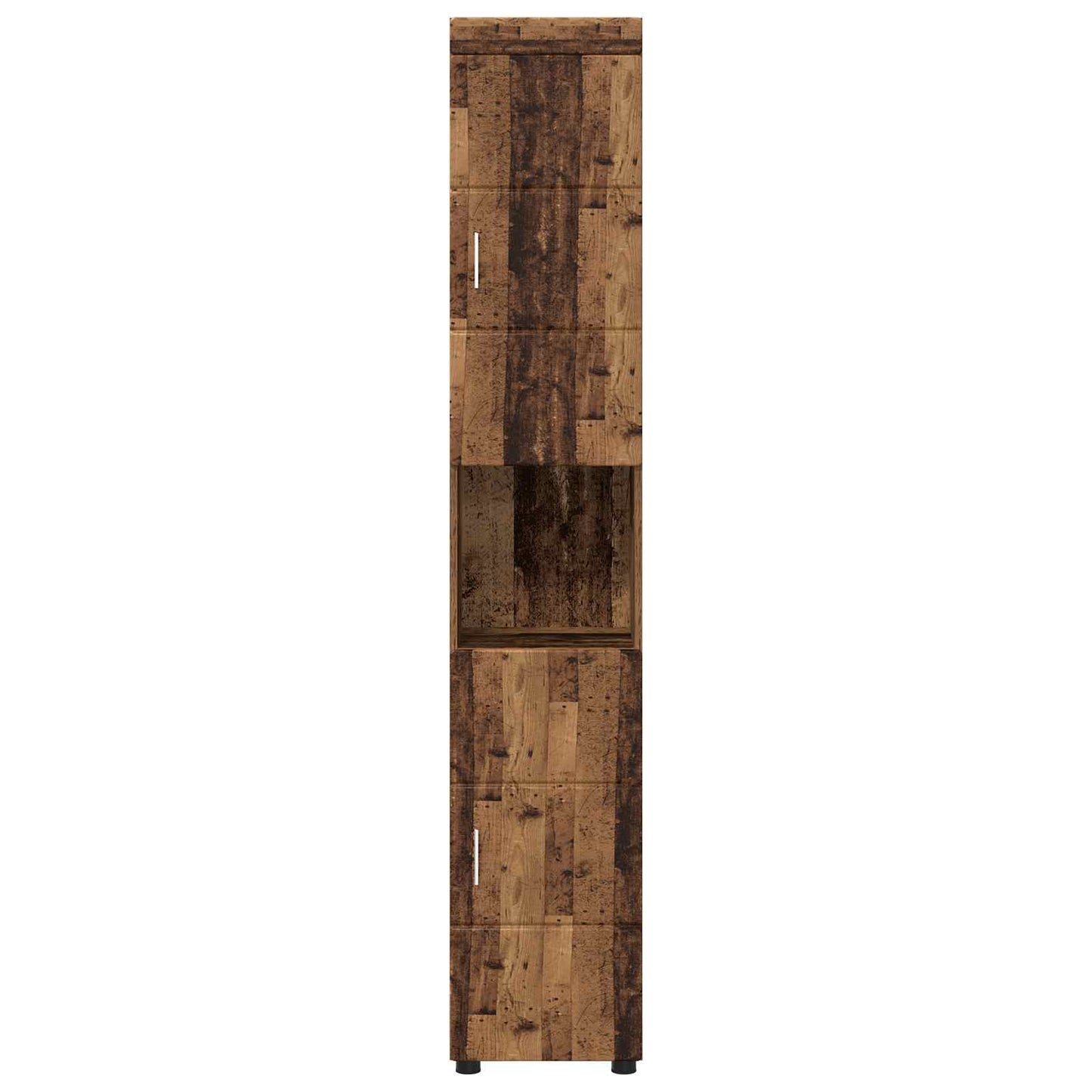 vidaXL Bathroom Cabinet Set TULUM Old Wood 37 x 31.5 x 203 cm