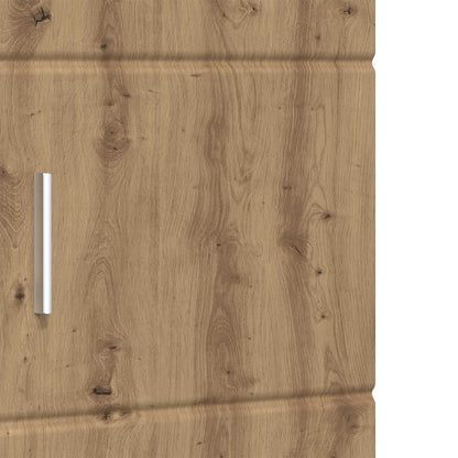 vidaXL Bathroom Cabinet Set TULUM Artisan Oak 37 x 31.5 x 203 cm