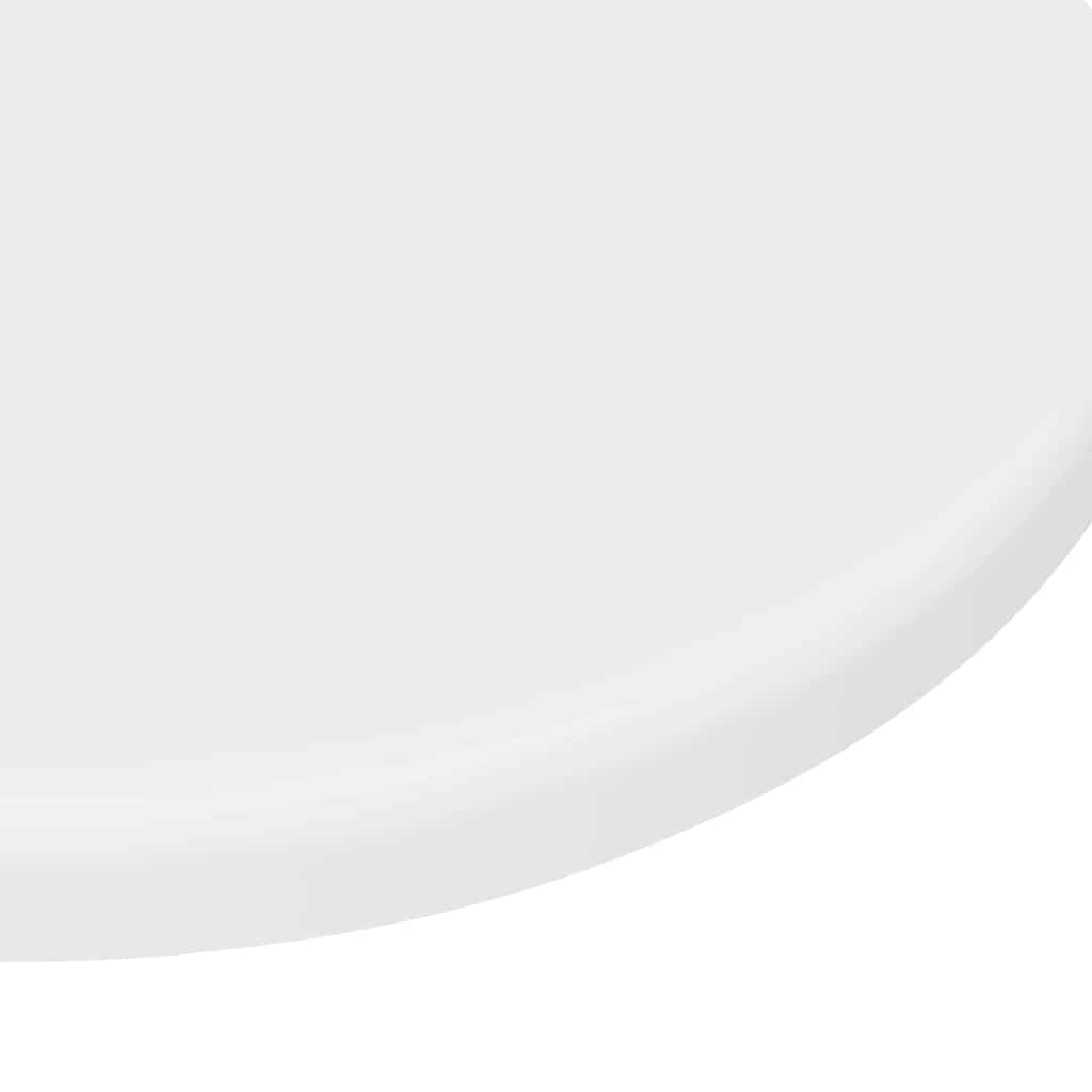 vidaXL Table Top Ø 30 x 1.5 cm Round Engineered Wood White