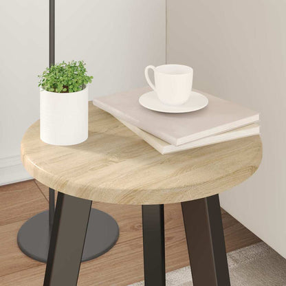 vidaXL Table Top Sonoma oak Ø 30 x 1.5 cm Engineered Wood