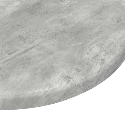 vidaXL Table Top Ø 30 x 1.5 cm Round Engineered Wood Concrete Grey