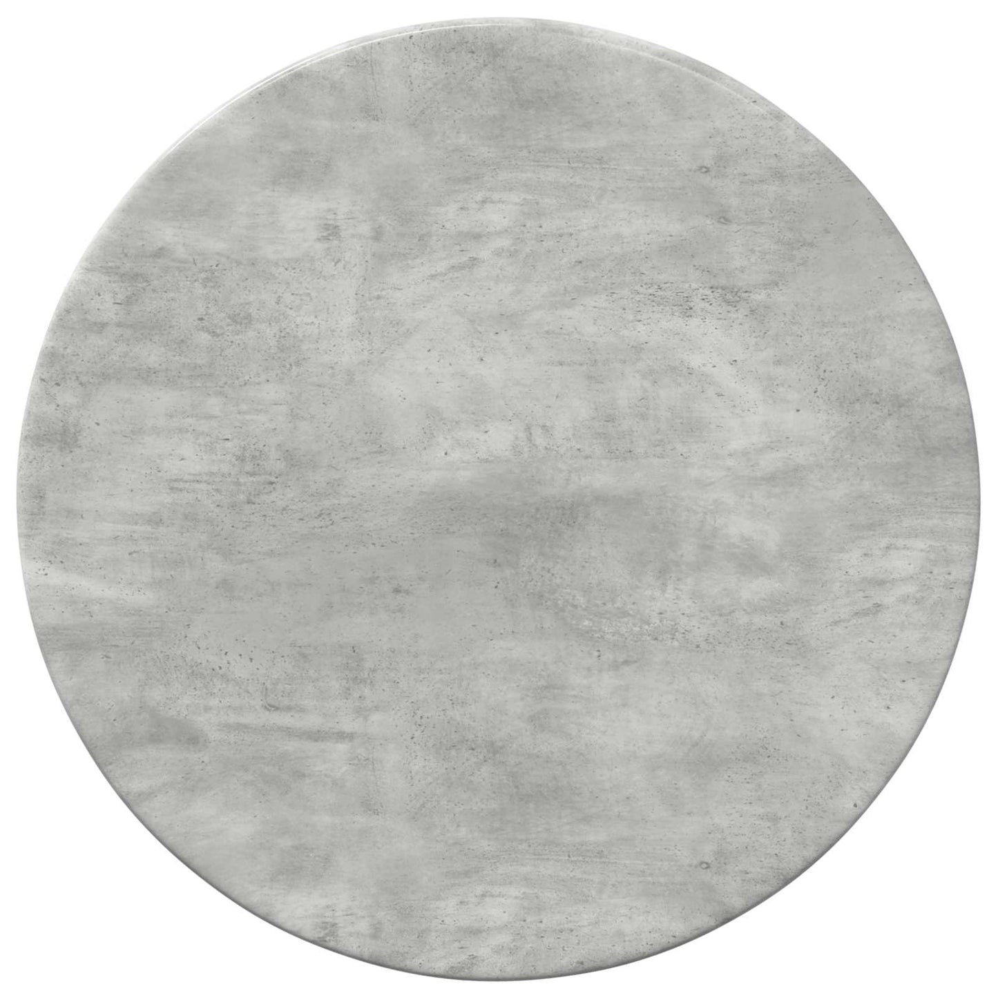 vidaXL Table Top Ø 30 x 1.5 cm Round Engineered Wood Concrete Grey