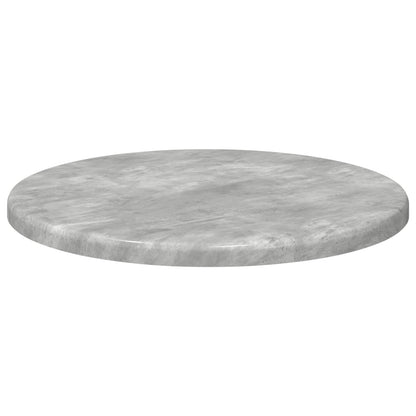 vidaXL Table Top Ø 30 x 1.5 cm Round Engineered Wood Concrete Grey