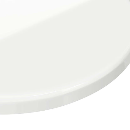 vidaXL Table Top Ø 30 x 1.5 cm Round Engineered Wood High Gloss White