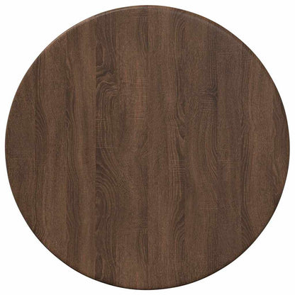 vidaXL Table Top Brown oak Ø 30 x 1.5 cm Engineered Wood