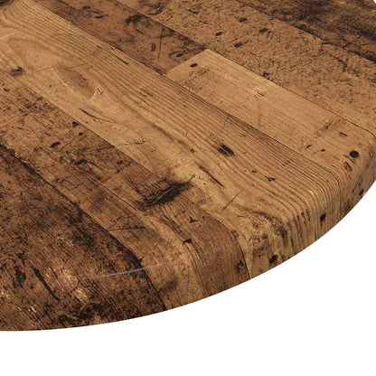 vidaXL Table Top Ø 30 x 1.5 cm Round Engineered Wood Old Wood