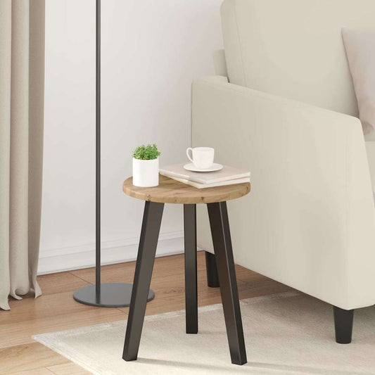 vidaXL Table Top Ø 30 x 1.5 cm Round Engineered Wood Artisan Oak