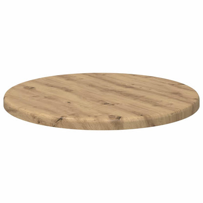 vidaXL Table Top Artisan oak Ø 30 x 1.5 cm Engineered Wood