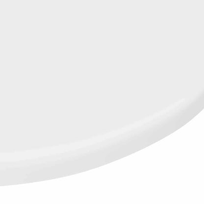 vidaXL Table Top Ø 40 x 1.5 cm Round Engineered Wood White