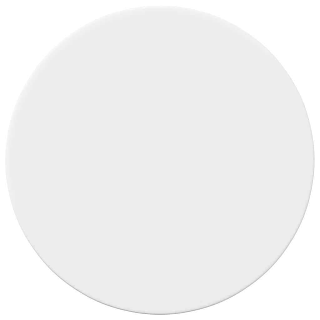 vidaXL Table Top Ø 40 x 1.5 cm Round Engineered Wood White
