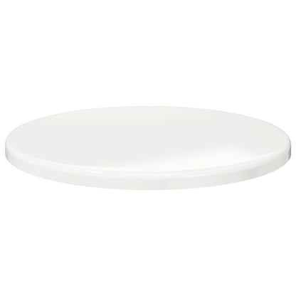 vidaXL Table Top Ø 40 x 1.5 cm Round Engineered Wood High Gloss White