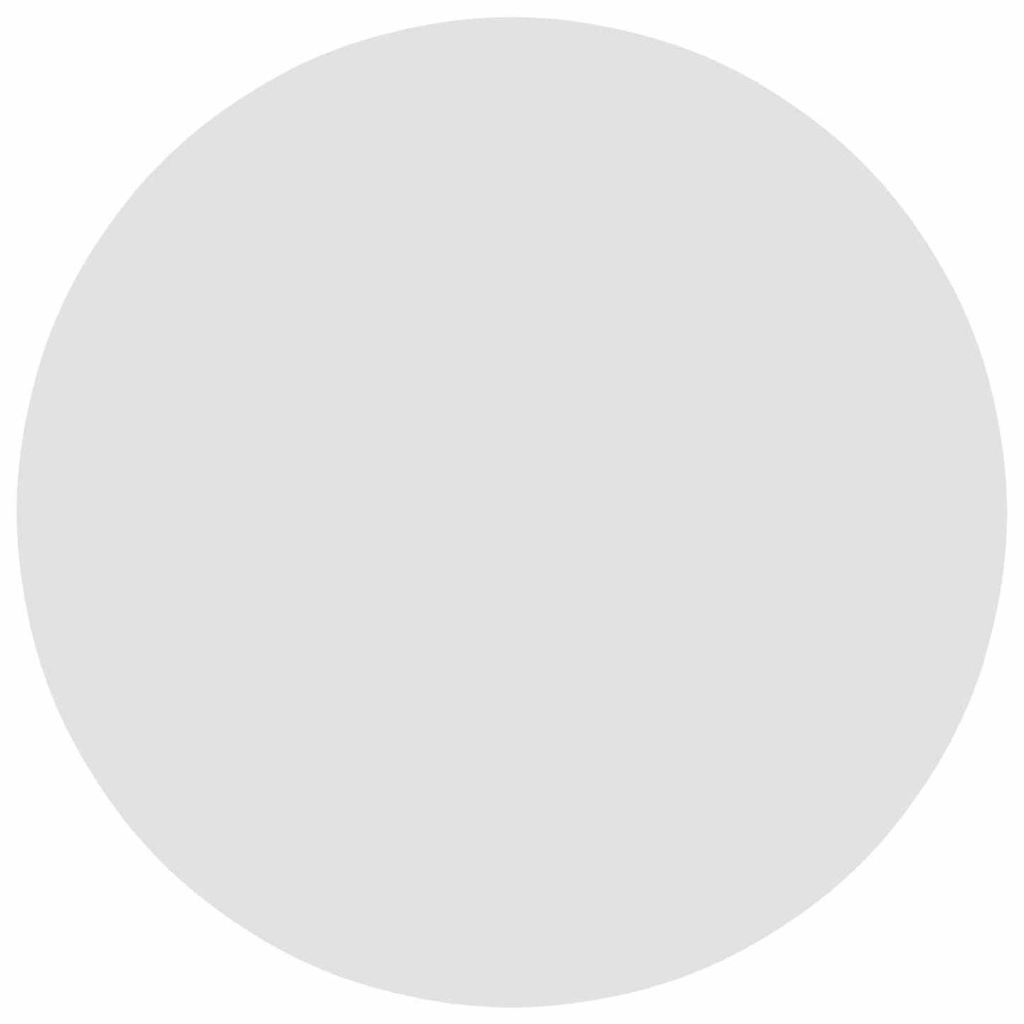 vidaXL Table Top Ø 40 x 1.5 cm Round Engineered Wood High Gloss White