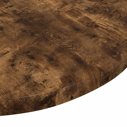 vidaXL Table Top Smoked oak Ø 40 x 1.5 cm Engineered Wood