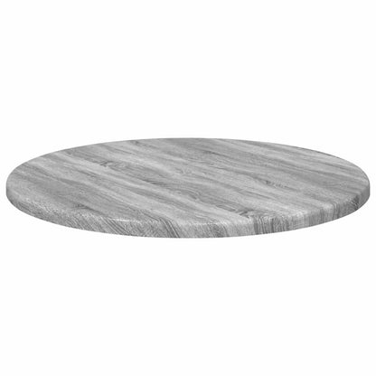 vidaXL Table Top Grey sonoma Ø 40 x 1.5 cm Engineered Wood