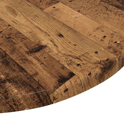 vidaXL Table Top Old wood Ø 40 x 1.5 cm Engineered Wood