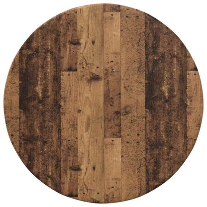 vidaXL Table Top Old wood Ø 40 x 1.5 cm Engineered Wood