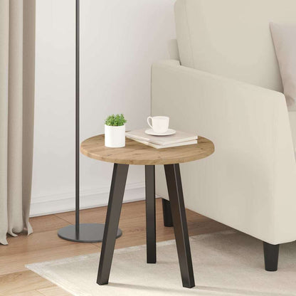 vidaXL Table Top Artisan oak Ø 40 x 1.5 cm Engineered Wood