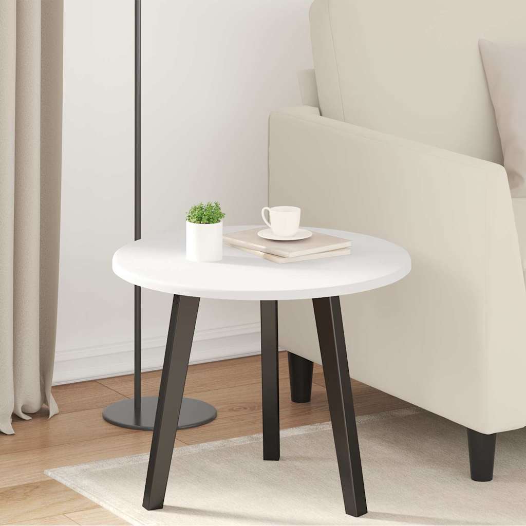 vidaXL Table Top White Ø 50 x 1.5 cm Engineered Wood