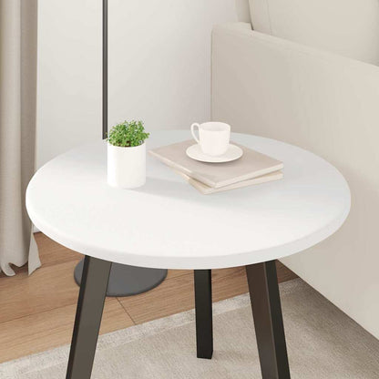 vidaXL Table Top White Ø 50 x 1.5 cm Engineered Wood