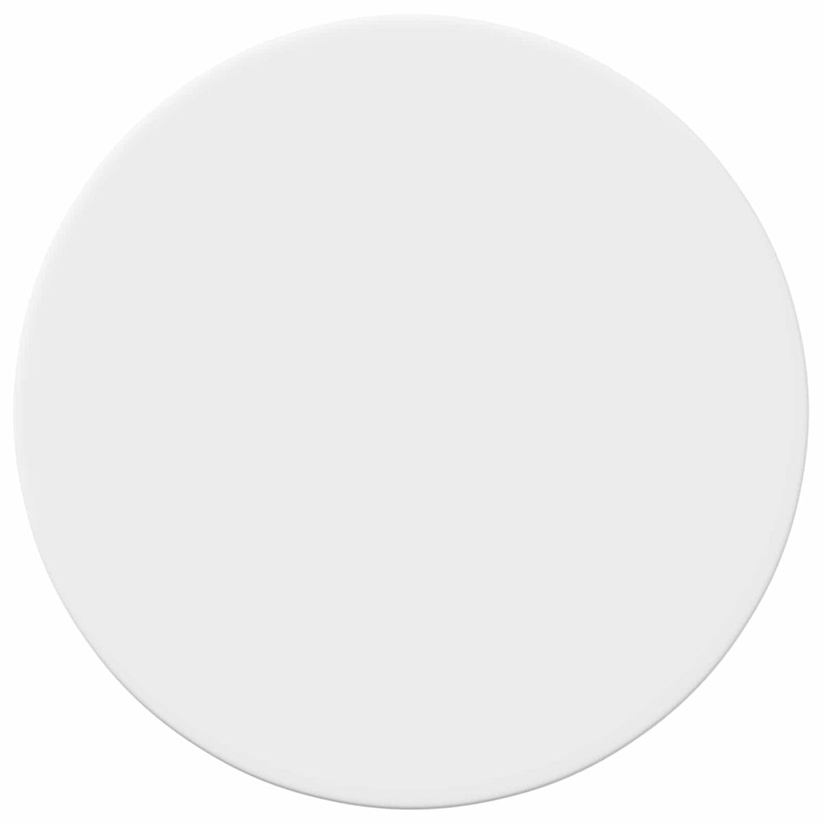 vidaXL Table Top Ø 50 x 1.5 cm Round Engineered Wood White