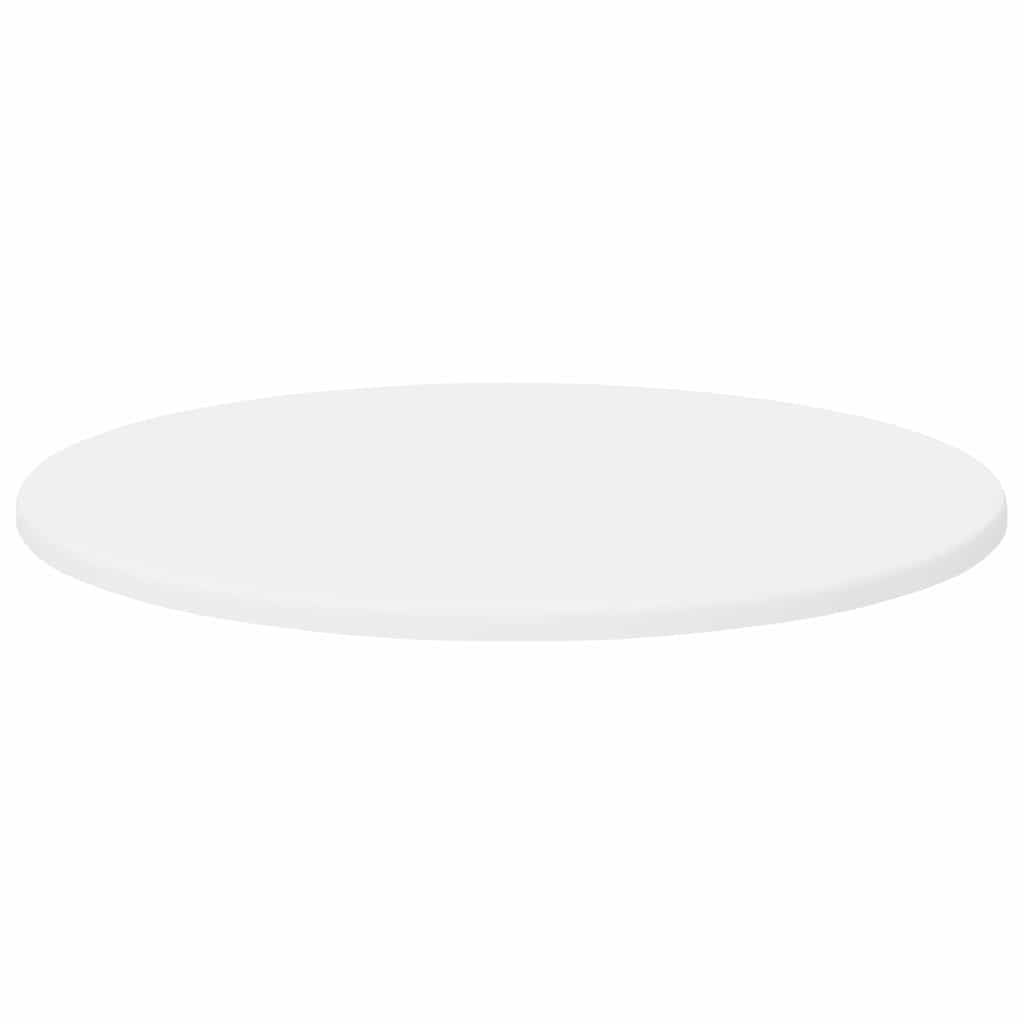 vidaXL Table Top White Ø 50 x 1.5 cm Engineered Wood