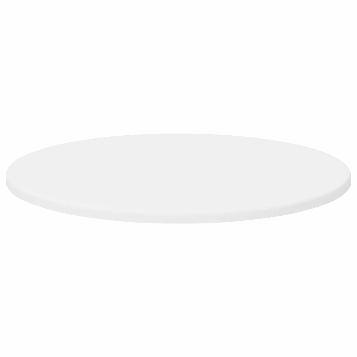 vidaXL Table Top Ø 50 x 1.5 cm Round Engineered Wood White