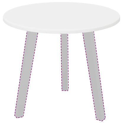 vidaXL Table Top White Ø 50 x 1.5 cm Engineered Wood
