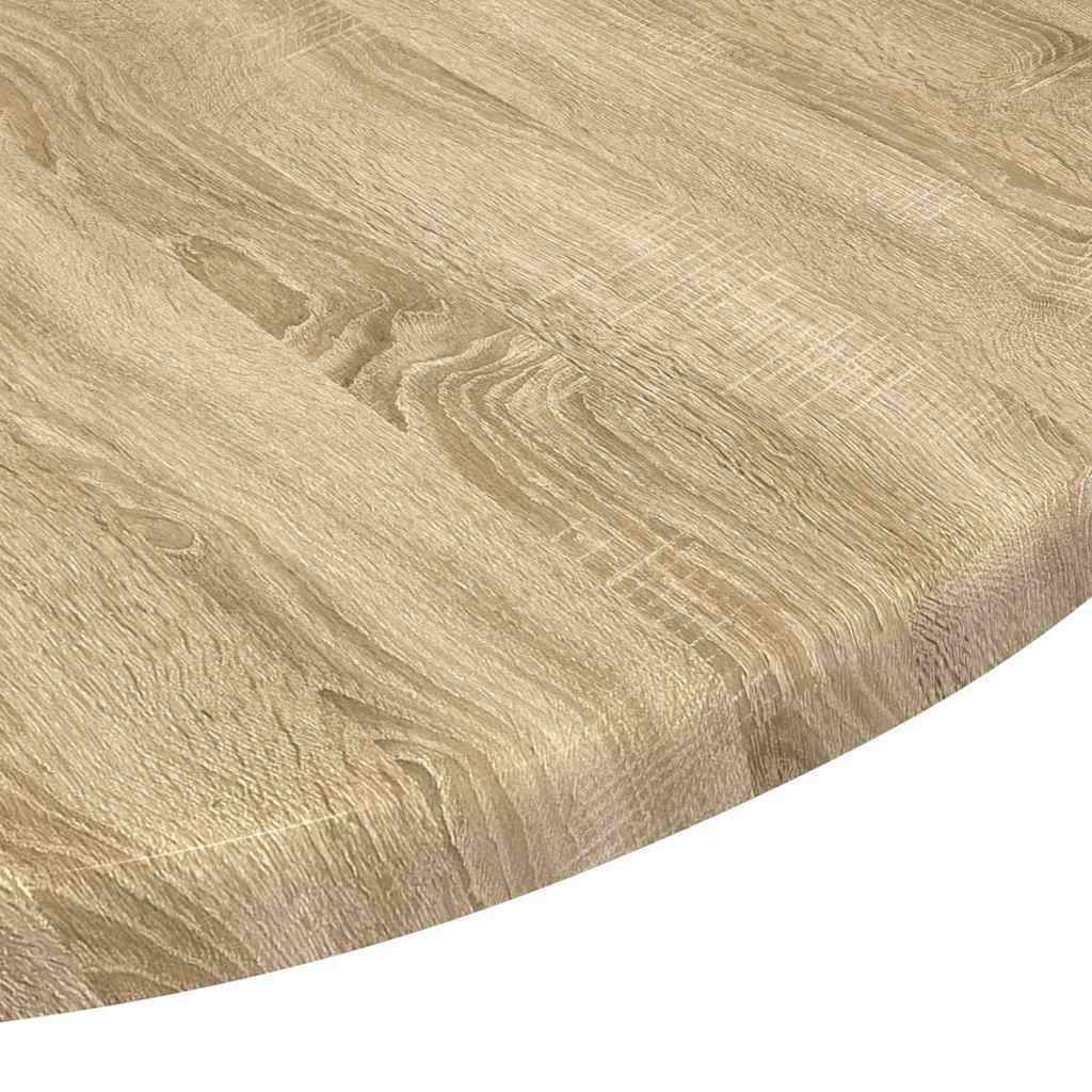 vidaXL Table Top Sonoma oak Ø 50 x 1.5 cm Engineered Wood