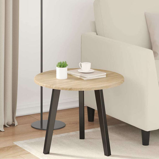 vidaXL Table Top Sonoma oak Ø 50 x 1.5 cm Engineered Wood