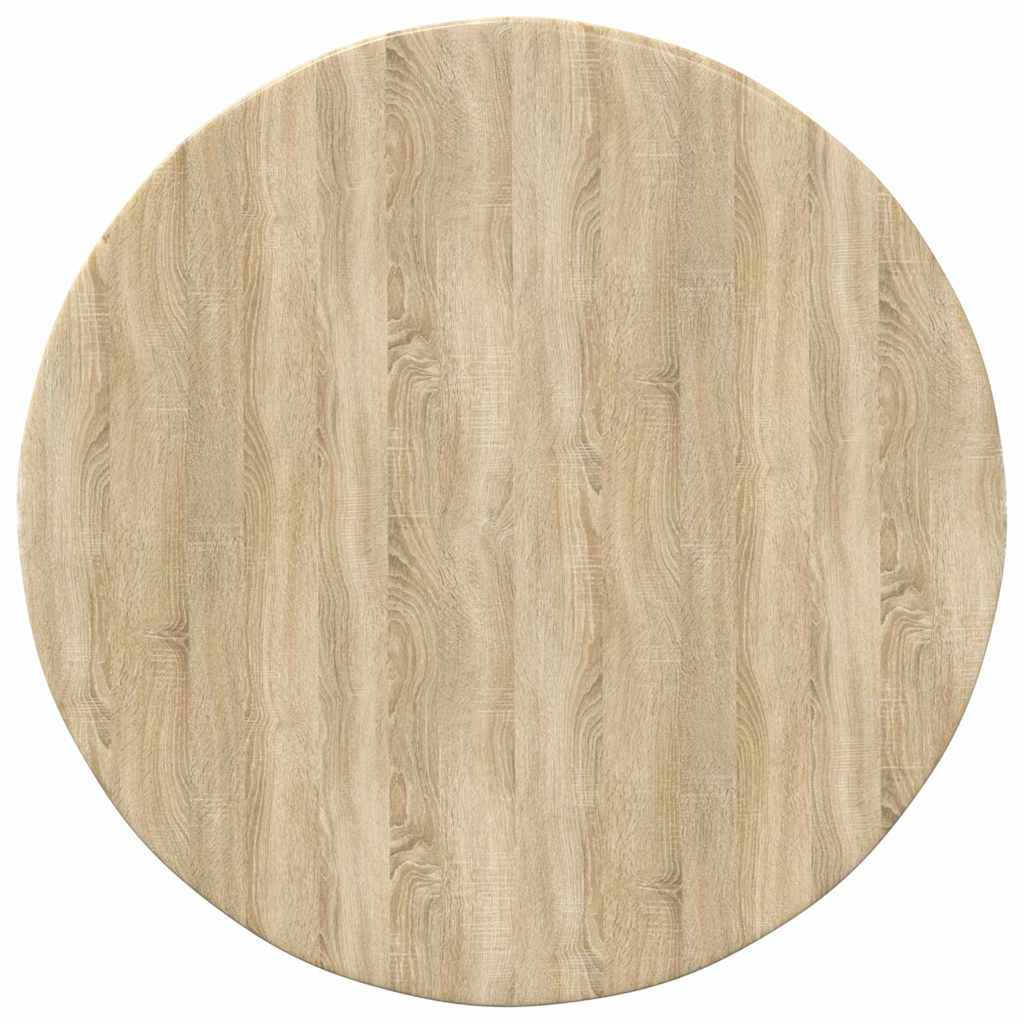 vidaXL Table Top Sonoma oak Ø 50 x 1.5 cm Engineered Wood