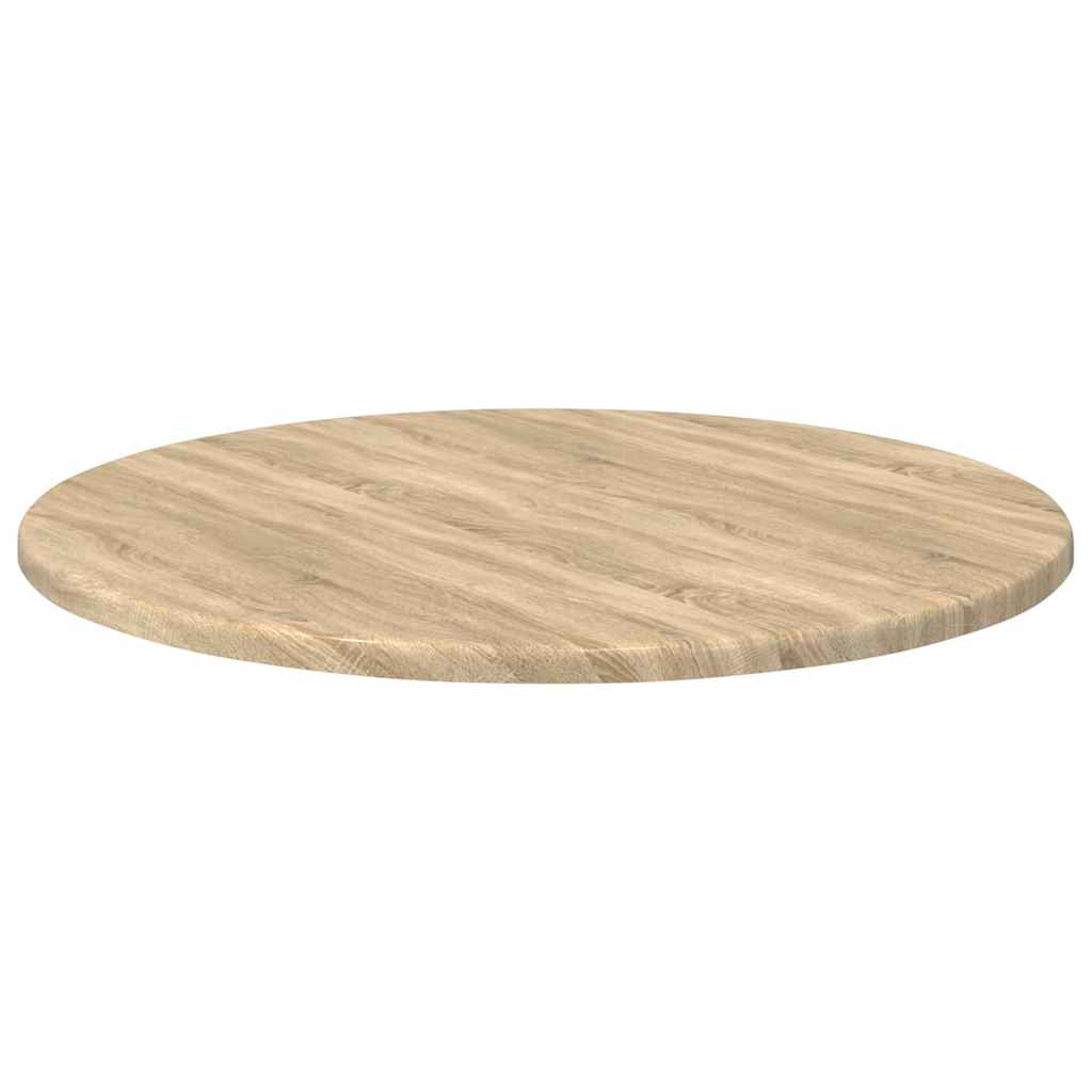 vidaXL Table Top Sonoma oak Ø 50 x 1.5 cm Engineered Wood