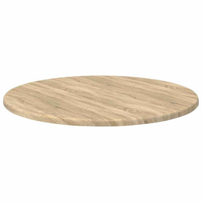 vidaXL Table Top Sonoma oak Ø 50 x 1.5 cm Engineered Wood