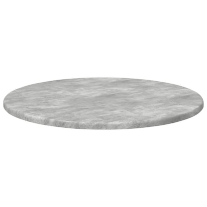 vidaXL Table Top Concrete grey Ø 50 x 1.5 cm Engineered Wood