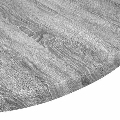 vidaXL Table Top Grey sonoma Ø 50 x 1.5 cm Engineered Wood
